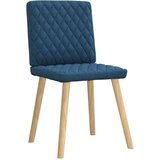  Jedilni stoli 4 kosi modro blago, (21832341) | Shoptok.si