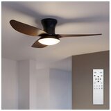 Brilagi LED prigušiva plafonski ventilator LED/38W/230V 100 cm crna/smeđa + daljinski upravljač Cene
