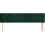  Uzglavlja tamnozelena 180x5x78/88 cm baršunasta | shoptok.hr