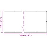  Prozirna cerada s ušicama 2x10 m polietilen | Eponuda.com