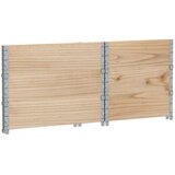  Okviri za palete 3 kom 80 x 60 cm od masivne borovine | shoptok.hr