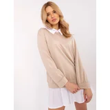 Italy Moda Blouse-MI-BZ-A5997.49-beige