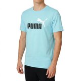 Puma muška majica ess, svetloplava Cene