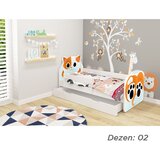Olimp Sport krevet za decu animals 160X80 cm sa dodatnom fiokom white 6 dezena Cene