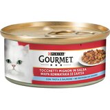 Gourmet mokra hrana 24 x 195 g - Losos i pastrva | shoptok.hr