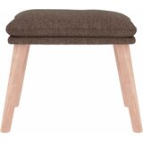  Tabure smeđesivi 45 x 29,5 x 35 cm od tkanine | shoptok.hr