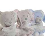  Plišane igračke Home ESPRIT Plava Bež Roza Poliester 20 x 10 x 15 cm (3 kom.) | shoptok.hr