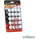 set poklopaca za šrove tocka hrom 20 kom 19mm