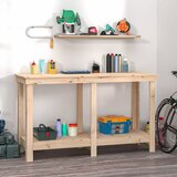 vidaXL Radni stol 140x50x80 cm od masivne borovine Cijene