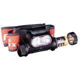 Fenix HM65RTV20BLC- prigušiva punjiva LED čeona lampa LED/USB IP68 crna/narandžasta | Eponuda.com