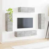 TV ormar 5 pcs Betonski sivi | shoptok.hr
