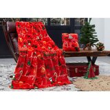 Mila Home Crvena deka s božićnim motivom od mikropliša 100x170 cm – | shoptok.hr
