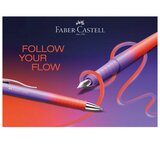 Nalivpero POLY (M) FLOW FABER CASTELL 241019 RDEČO-VIJOLIČASTO | Shoptok.si