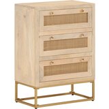 The Living Store Predalnik 55x30x76 cm trden mangov les in železo - Predalnik, (21660958) | Shoptok.si
