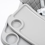 Baby Mix stolček za hranjenje Freya siv | Shoptok.si