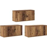  Zidni TV ormar set Zidne 3 pcs Staro drvo 80 x 34,5 x 40 cm | Eponuda.ba