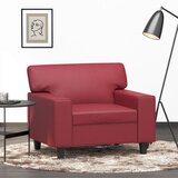 vidaXL Fotelja crvena boja vina 60 cm od umjetne kože | shoptok.hr