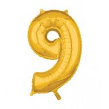 Amscan Balon zlatni br.9 43x66cm 3656201 | Eponuda.ba