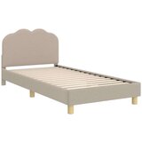  Otroški posteljni okvir z vznožjem Svetlo siva 90 x 200 cm, (5000104794) | Shoptok.si