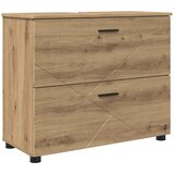  Set namještaja za kupaonicu 2 kom. Umjetnički hrast Smeđa 76,5 x 35 x 64 cm | shoptok.hr