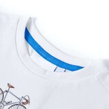  Dječja majica prljavo bijela boja 116 | shoptok.hr