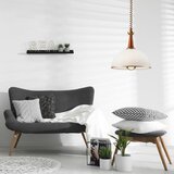 LAMKUR Rjava/zlata viseča svetilka s steklenim senčilom ø 30 cm Ciara – | Shoptok.si