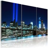  Slika - Blue lights in New York 120x80 Cijene