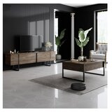 Hanah home sto za dnevnu sobu luxe walnut black