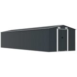  Vrtno spremište antracit 257 x 779 x 181 cm pocinčani čelik | shoptok.hr