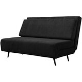 Støraa Antracitno siva raztegljiva sedežna garnitura iz rebrastega žameta 140 cm Mallory – | Shoptok.si