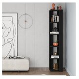 Hanah home polica za knjige, 31,8x160,8x31,8 cm, crna Cijene