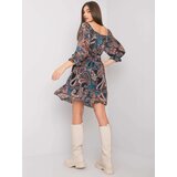 Och Bella Dress-TW-SK-BI-3814.92P-navy blue | shoptok.hr