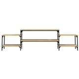 TV ormarić boja hrasta sonome 197x35x52 cm konstruirano drvo | shoptok.hr