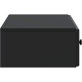 Stolna montirana na zid Crna 87,5 x 34,5 x 17 cm | shoptok.hr