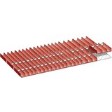 LISTA Komplet za delitev predala, kotanjasti vložki, 58-delni, za višino 75 mm | Shoptok.si