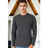Dewberry T8588 BICYCLE COLLAR LONG SLEEVE T-SHIRT-ANTHRACITE-2 Cene