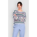 24COLOURS 41343A Striped Knitted Pulover striped Cene