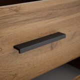  Noćni ormarić TOD hrast craft/crna | Eponuda.com