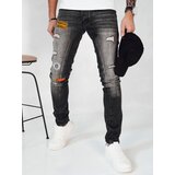 DStreet Spodnie męskie jeansowe ciemnoszare | shoptok.hr