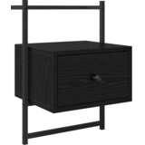  Noćni ormar 2 pcs Crni hrast 35 x 30 x 51 cm Konstruirano drvo | shoptok.hr