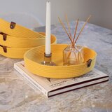 Wallity set poslužavnika JUT04003305D, 25x25cm, 30x30cm, 4 komada, žuti | ePonuda.com
