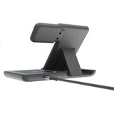 Gembird TA-WPC31S-01-BK Sklopivi bežièni punjaè 3 u 1, 15 W, Samsung sat, crni | Eponuda.com