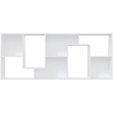 Ormarić za knjige bijeli 67 x 24 x 161 cm od konstruiranog drva | shoptok.hr