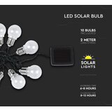  LED solarni lanac 10xLED/1W/1,2V 1xAA 2 m IP44 3000K 300 mAh | Eponuda.com