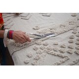 Lorena Canals Bela pralna/ročno tkana bombažna preproga 170x240 cm Tribu Natural – | Shoptok.si
