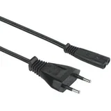 Napajalni kabel (Črne barve, 1 x vtičnica za hladilne aparate)
