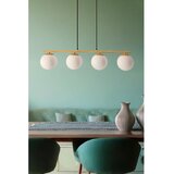 Candellux Lighting Bijela/u prirodnoj boji viseća svjetiljka sa staklenim sjenilom Carrine – | shoptok.hr