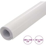  Folije za automobil 2 kom 4D bijele 100 x 150 cm + 50 x 150 cm | shoptok.hr