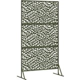  Zaslon za privatnost 100 x 50 x 180 cm Čelik Maslinastozelena | shoptok.hr