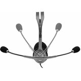 Logitech Slušalke z mikrofonom H110 sive | Shoptok.si